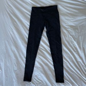 LULULEMON Wunder Under Full-Length Reversible Mid-Rise Leggings in Marled Gray